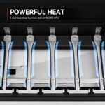 Parrilla de Gas Royal Gourmet GE5001S 5 Quemadores Quemador Lateral Plata 59000 BTU 603 Pulgadas Cuadradas Área de Cocci