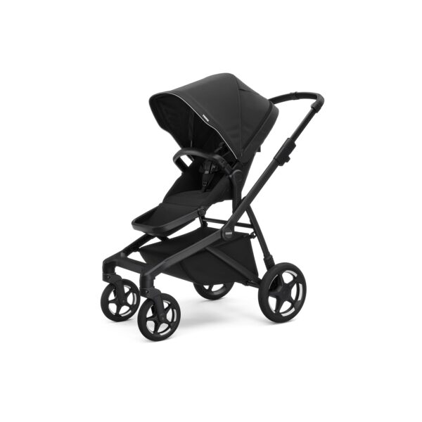 Thule Sleek 2 Convertible Baby & Toddler Stroller, Single to Double Design, Reversible Reclining seat, All-Wheel Suspens