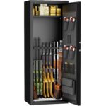 INTERGREAT Cajas fuertes para armas, caja fuerte grande para armas para el hogar, rifles y pistolas, caja fuerte larga p