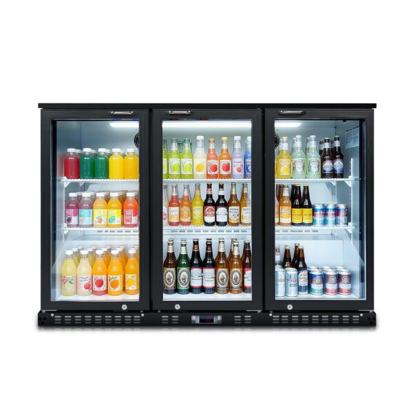 Favfurish 53" Beverage Refrigerator With Glass Door,480 Cans Beverage Cooler Fridge W/ 6 Shelves,11.3 Cu.Ft Commercial R