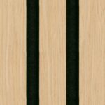 Ackland SereniSlats Honey Beige 24 in. x 48 in. Warm Beige Acoustic Wall Panel, 3D Fluted Wood Slat Sound Absorbing Pane