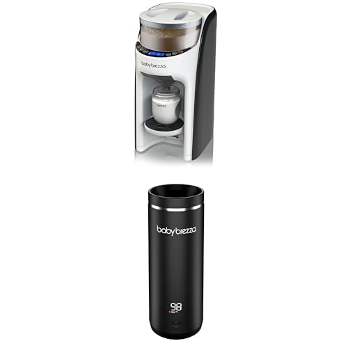 Bundle Dispensador de Fórmula Baby Brezza Formula Pro Advanced más Calentador Portátil Negro