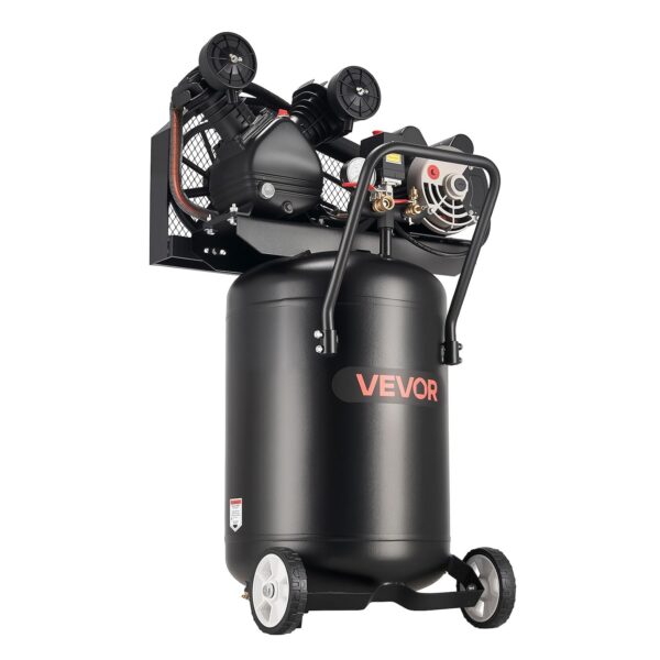 Compresor de Aire VEVOR V-2065/135-10A68L 20 Galones 2HP 6.5 SCFM 135 PSI