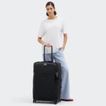 Maleta Kipling Darcey Up M Nailon Negro 4 Ruedas Giratorias