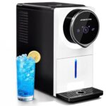 Antarctic Star Nugget Ice Maker Encimera Gen 2, máquina de hielo portátil autolimpiante, 33 libras/24 horas, tanque de a