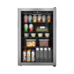 KoolMore Refrigerador de bebidas de 20 pulgadas, refrigerador de 4.5 pies cúbicos, refrigerador de bebidas con puerta de