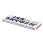 Arturia MiniLab 37 Controlador de teclado MIDI – 37 teclas delgadas, 8 almohadillas, integración DAW, arpegiador, modo a