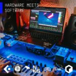 Arturia MiniLab 37 Controlador de teclado MIDI – 37 teclas delgadas, 8 almohadillas, integración DAW, arpegiador, modo a