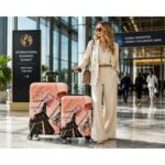 Set de Maletas World Traveler WT9305-4-FLIGHT Polycarbonato 4 Piezas Spinner Expandible con Cerradura TSA Colección Flig