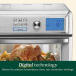 Cuisinart Air Fryer Toaster Oven, Digital Display, 1800 Watt Air Fryer Toaster Oven Combo with Adjustable Temperature an