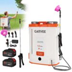 Aspersora de Mochila Garvee bmU-QJMmNYX5-jsReQOXS-2VNbR7o 5.3 Galones Batería 2x12V 4Ah con Sistema de Agitación Varilla