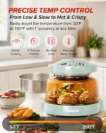 Nuwave Pro Plus 2 Countertop Infrared Oven with Stainless Steel Extender Ring, Triple Combo Cooking Power, Adjustable Te