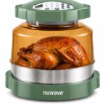 Nuwave Pro Plus 2 Countertop Infrared Oven with Stainless Steel Extender Ring, Triple Combo Cooking Power, Adjustable Te