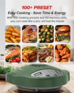 Nuwave Pro Plus 2 Countertop Infrared Oven with Stainless Steel Extender Ring, Triple Combo Cooking Power, Adjustable Te