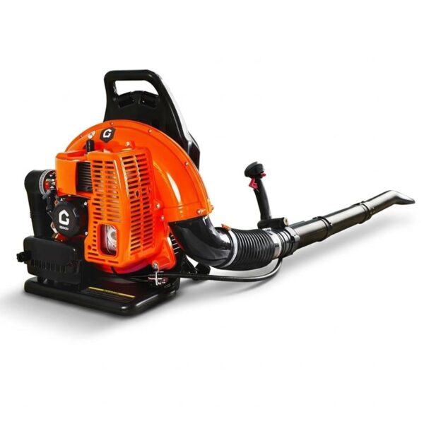 Sopladora de Hojas de Mochila a Gasolina GarveeTech SWDdMjelkF 62CC 4.0HP Motor 2 Tiempos 880CFM 320MPH Color Naranja
