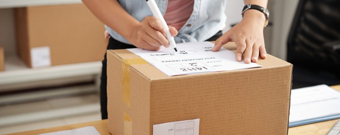 writing-address-on-box writing-address-on-box