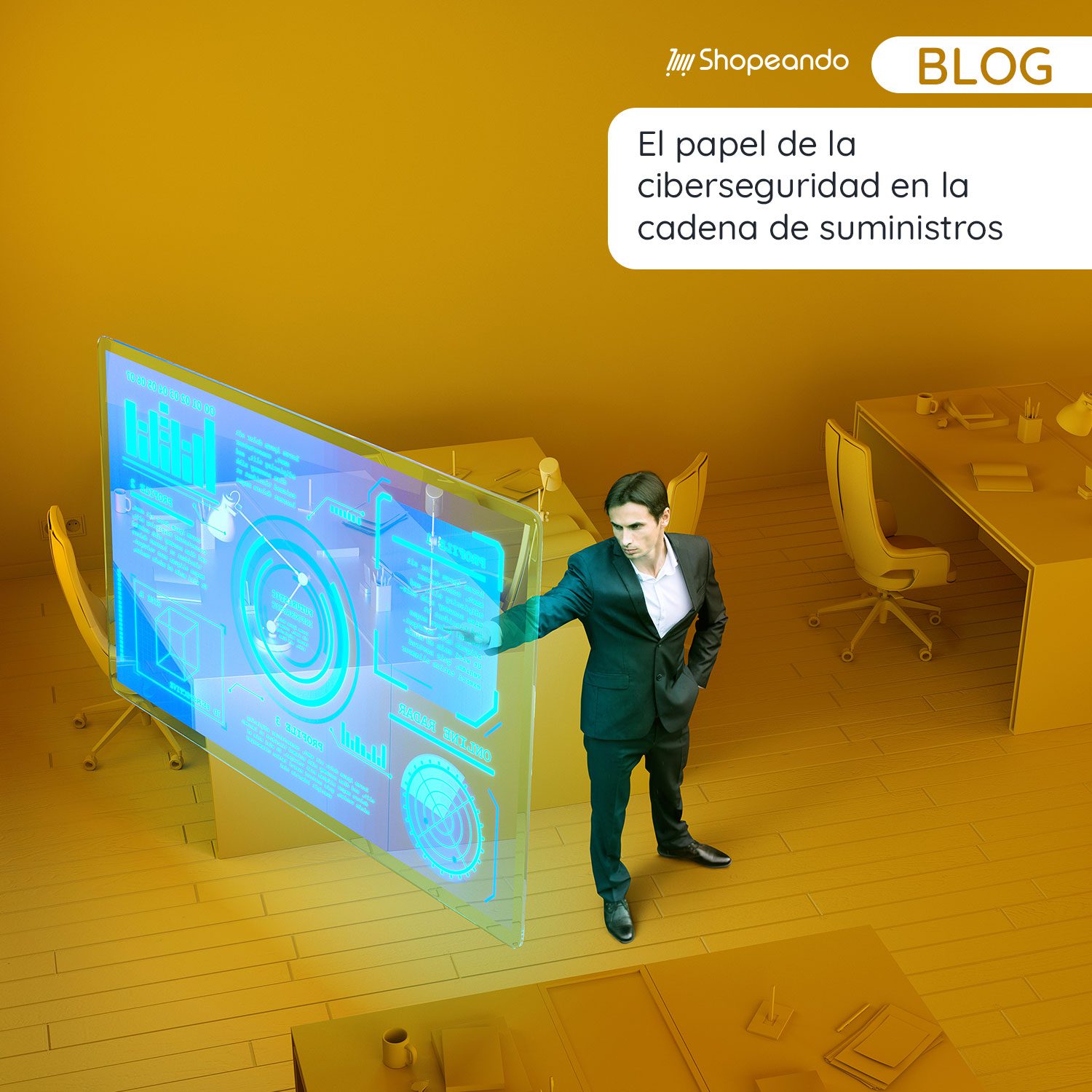El papel de la ciberseguridad en la protección de la cadena de suministro