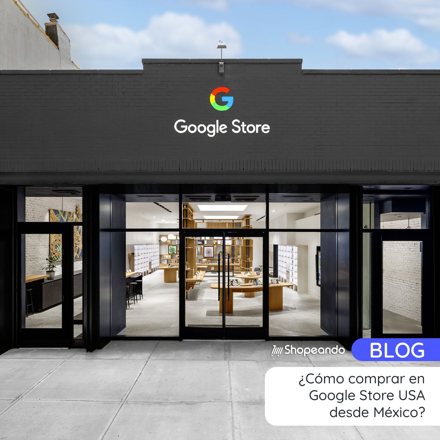 ¿Cómo comprar en Google Store USA desde México?