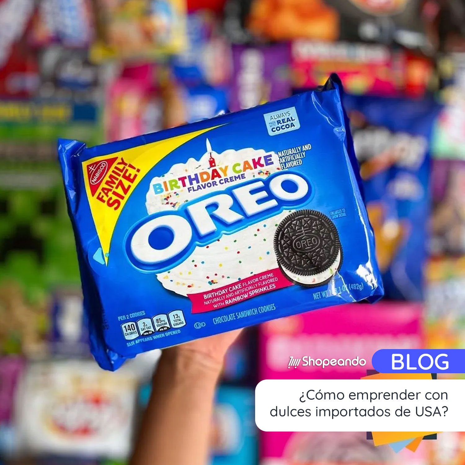 ¿Cómo emprender con dulces importados de USA?
