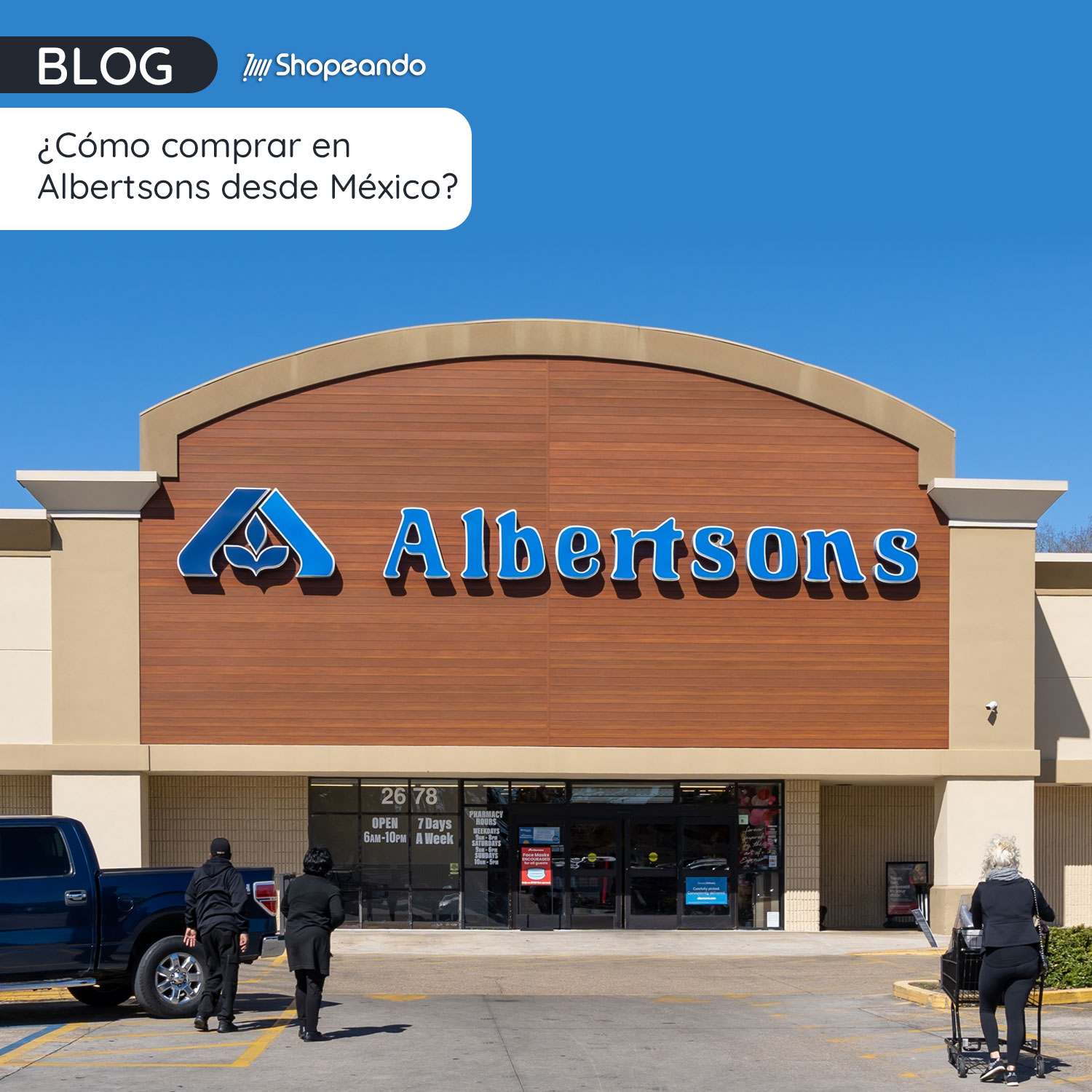 ¿Cómo comprar en Albertsons desde México? 